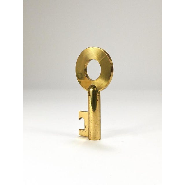Large Modern Brass Cork Screw by Carl Auböck, 1950s For Sale - Image 3 of 18