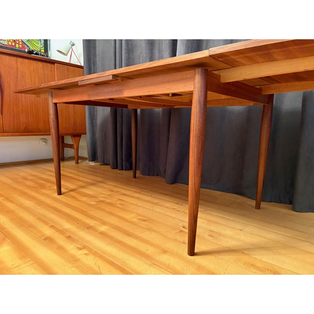 Large German Teak Table from Lübke, 1960s For Sale - Image 13 of 16