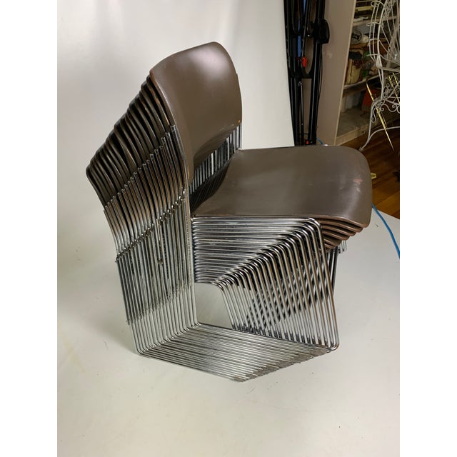 David Rowland stacking chairs. I have 20 available for purchase.