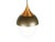 A rare and elegant pendant lamp produced by Stilnovo in the 1960s.The main body of the lamp consists of 3 elements: 2 in...
