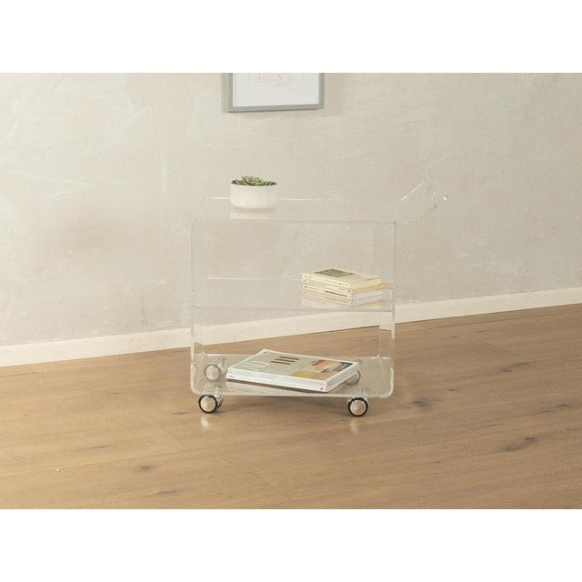 Acrylic Side Table, 1960s For Sale - Image 9 of 9