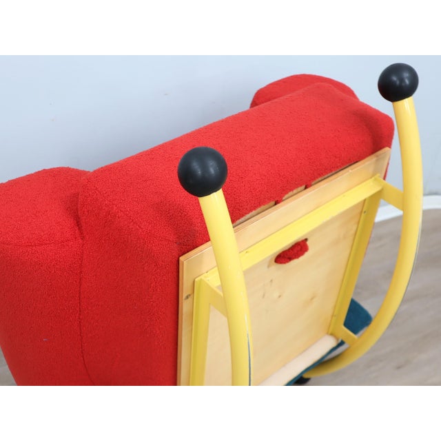 Topolino Rocking Chair by Seveso & Trezzi for Felice Rossi, 1980s For Sale - Image 9 of 13