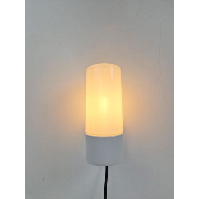 Vintage Wall Lamps attributed to Wilhelm Wagenfeld for Lindner, 1950s, Set of 3 For Sale - Image 14 of 16