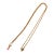 Conch Pearl Diamond 18k Yellow Gold Drop Pendant Necklace For Sale