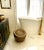 Mid-Century Modern 1980s Modern Ceramic Textured Stool, Two Available For Sale - Image 3 of 11