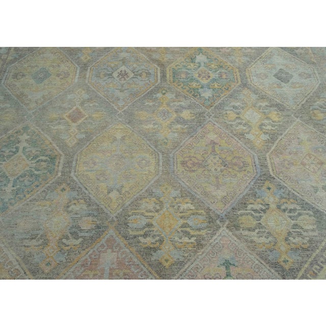 Turkish Oushak Rug 8'7" x 12'5" #18659 For Sale In Houston - Image 6 of 8