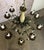 Champagne Italian Tole 10-Lights Florentine Chandelier With Original Polychrome Patina For Sale - Image 8 of 16