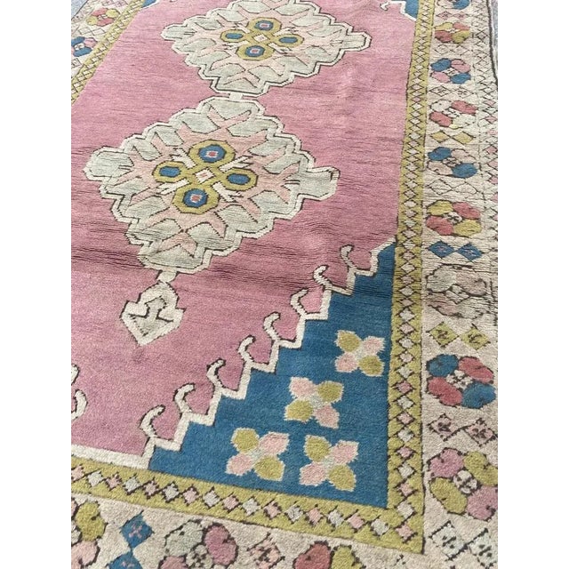 Vintage Turkish Kars Rug For Sale - Image 6 of 18