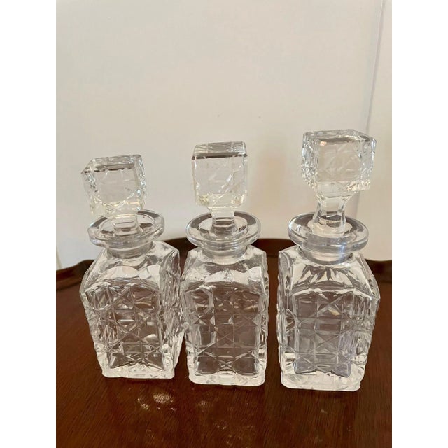 Antique Silver Plated Cruet Set, Set of 7 For Sale - Image 3 of 12