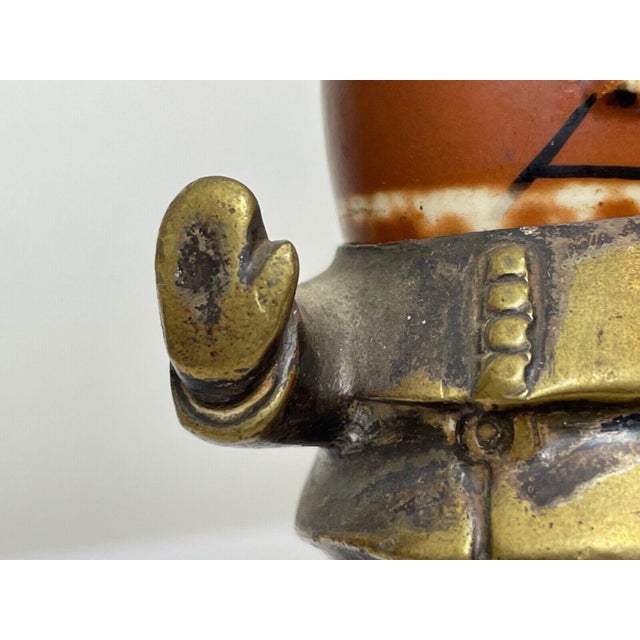 Antique Brass Radiator Mascot “Robert Policeman,” John Hassall, Signed & Numbered, England c.1920s For Sale - Image 16 of 18