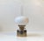 Swedish Modern Oil Table Lamp in Brass and Opaline Glass by Hans-Agne Jakobsson, 1960s For Sale - Image 9 of 9