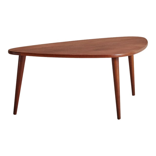 Danish Modern Organic Form Coffee Table, Mid 20th Century For Sale