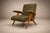 1950s José Zanine Caldas “Z” Armchair in Pau Marfim and Olive Mohair, Brazil, 1950s For Sale - Image 5 of 16
