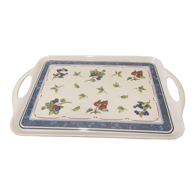 Villeroy Boch Cottage Berries Melamine Serving Tray For Sale