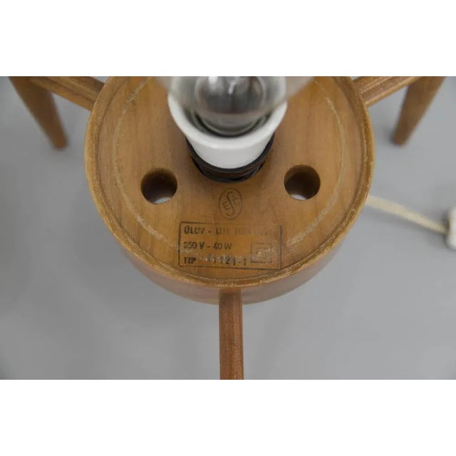 Table Lamp by Uluv, Czechoslovakia, 1960s For Sale - Image 9 of 11