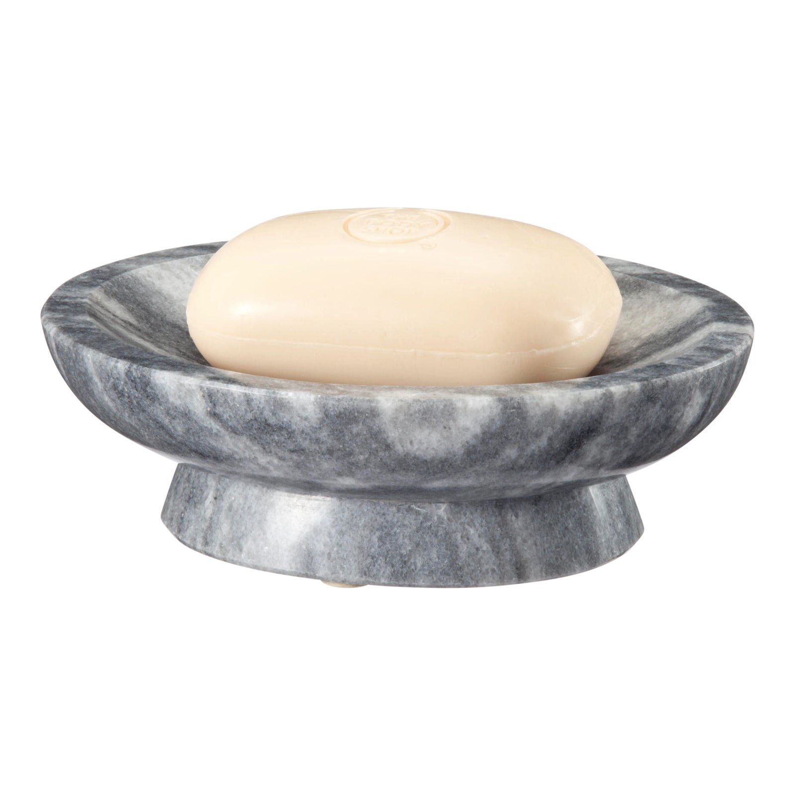 Gray Marble Soap Dish Chairish