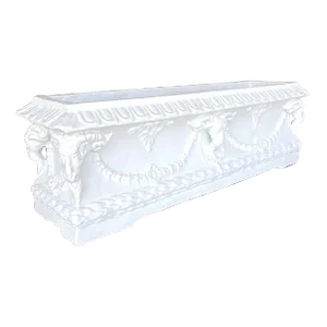 Vintage Boho Ram’s Head Planter Box