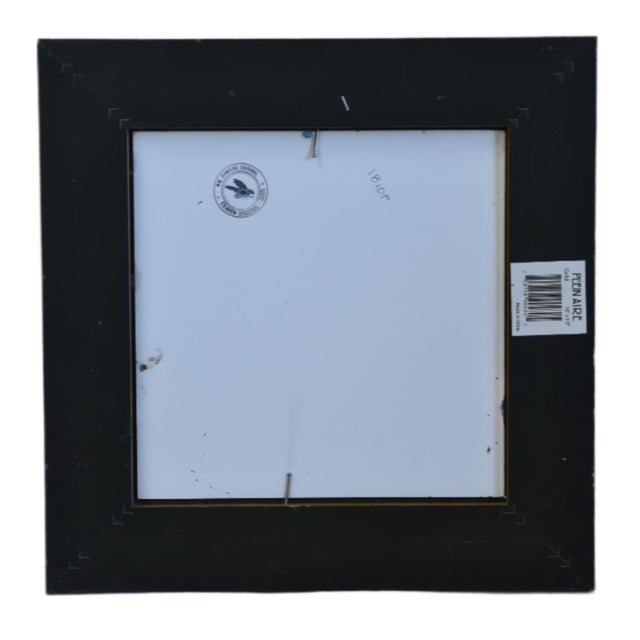 William Hawkins Moonlight Landscape Seascape Painting Including the Antiqued Gold Wood Frame For Sale - Image 4 of 5