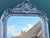 1960s French Louis XVI Silver Wood Floor Mirror For Sale - Image 9 of 11