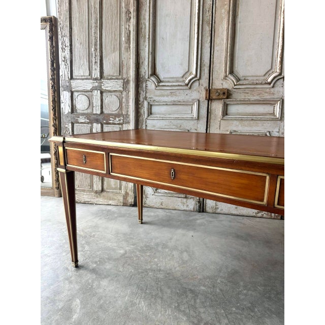 20th-Century Directoire Flat Desk, 1970s For Sale - Image 11 of 13