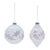 Add sparkle and elegance to your holiday décor with this set of Glass Holiday Ornaments. Each piece in this six-piece set...