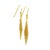 1980s 1980s Pair of Elsa Peretti for Tiffany & Co. 18k Gold Mesh Diamond Drop Earrings For Sale - Image 5 of 14