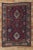Red Late 19th Century Antique Caucasian Kazak Rug, 04'06 X 06'06 For Sale - Image 8 of 9