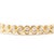 18k Yellow Gold 5.02ct Graduated Oval Bezel Diamond Hinged Bangle Bracelet For Sale In Houston - Image 6 of 8