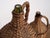 Wood Antique Glass and Wicker Demijohns, 1920s Set of 3 For Sale - Image 7 of 9