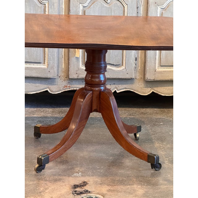 19th Century English Mahogany Tilt-Top Breakfast Table For Sale - Image 4 of 14