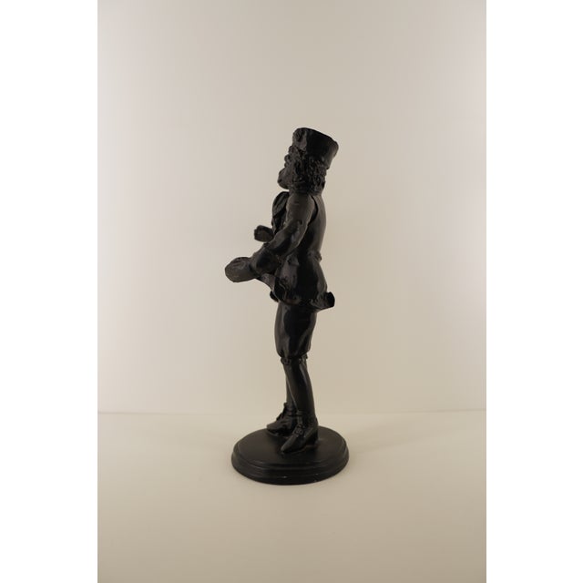 Vintage Cast Iron Colonial Gentleman Figurine For Sale - Image 13 of 17