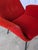 Metal Mid-Century Red Fabric Armchairs in style of Alvin Lustig, 1970s, Set of 2 For Sale - Image 7 of 18