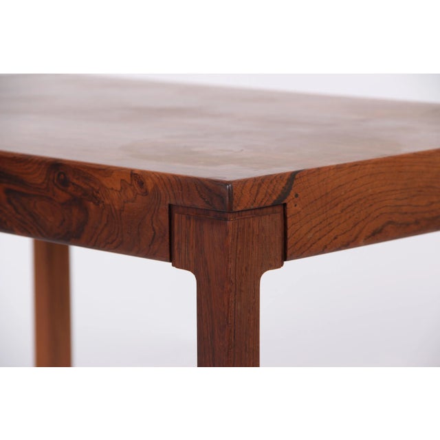 1960s Mid-Century Danish Palisander Side Table from CFC Silkeborg For Sale - Image 5 of 10