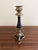Brass Neoclassical Grand Tour Lion-Paw Taper Candlestick For Sale - Image 8 of 9