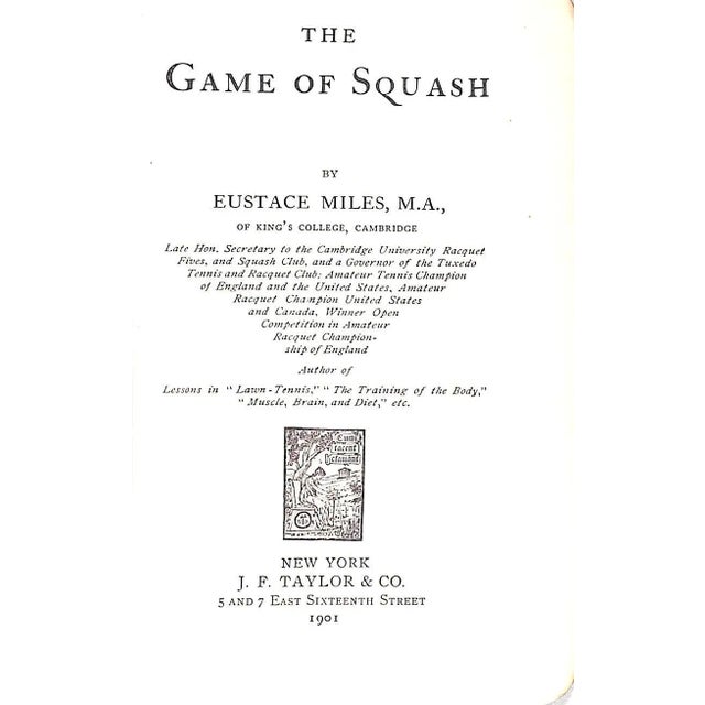 MILES, Eustace Eustace Hamilton Miles (1868–1948): was an English athlete and author, known for his success in racquets,...