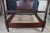 Antique Mahogany Sheraton Style Full Size 4 Post Open Pediment Bed For Sale - Image 11 of 12