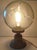 This piece was blown in our workshop; the glass is entirely handmade with a brass base and French electrical assembly. The...