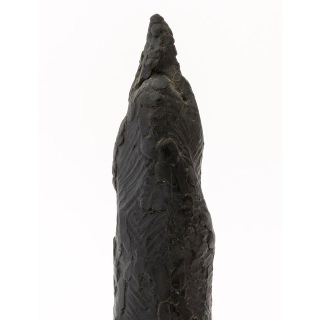 Contemporary Joseph L. Gardella Abstract Black Patinated Bronze Sculpture For Sale - Image 3 of 8