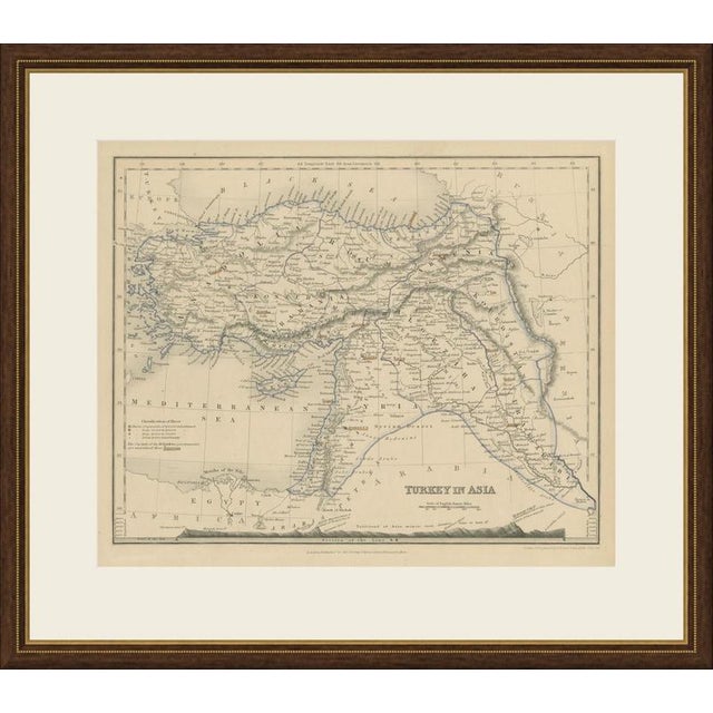 This antique map of Turkey in Asia was drawn and engraved by John Dower of Pentonville and published in London by Orr and...