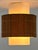 1960s Mid-Century Modern Flush Mount in Aluminum, Glass, and Wood, Germany, 1960s For Sale - Image 5 of 18