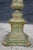 Vintage Gilt Bronze Neoclassical Corinthian Column Table Lamp Verdigris Patina For Sale - Image 4 of 16