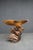 Large Mid-Century Modern Hand Carved Walnut Eagle Sculpture on Burl Wood Base For Sale - Image 9 of 12