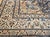 Vintage Nain Area Rug, Hand-Knotted Wool & Silk, Floral Pattern, 9x13, Navy & Ivory For Sale - Image 17 of 18
