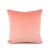 Bubble Gum Kate Spade Calmative in Persimmon Velvet Pillow Cover - 20" X 20" Light Pink Velvet Cushion Case For Sale - Image 8 of 8