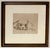 Louis Remmell (American 1920's) Impressionist Ink Wash Drawing - Portrait of a Puppy Dog For Sale - Image 4 of 6
