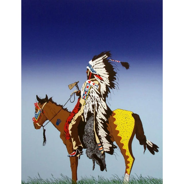 Unframed limited edition serigraph on fine art paper. It is unknown if this serigraph is based on a photograph or another...