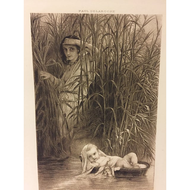 1894 "Moses in the Bulrushes" Photogravure of a Promient Person in