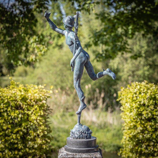 Small Hermes Sculpture, 1900s For Sale - Image 12 of 14
