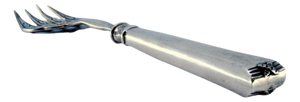 Silver Fish Serving Fork
