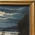 Victorian Antique Danish Folk Art Nocturne Seascape With Castle, Oil on Canvas For Sale - Image 3 of 5
